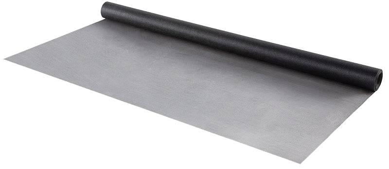 M-D 14120 Screen Mesh, 7 ft L, Fiberglass, Charcoal