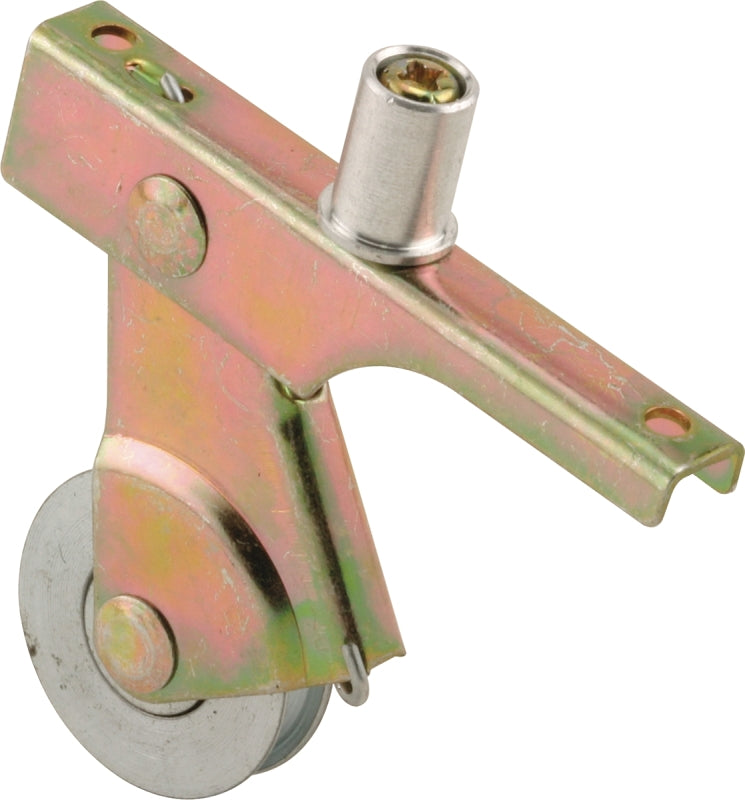 Prime-Line B702 Sliding Screen Door Roller, 1 in Dia Roller, 1/4 in W Roller, Steel