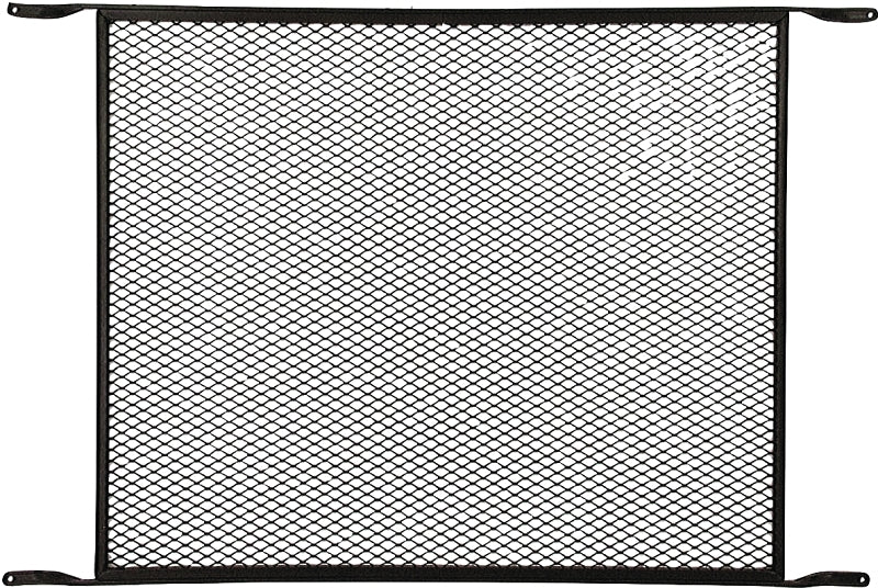 M-D 33381 Door Grill, 20.38 in W, 34-1/4 in H, Aluminum, Bronze