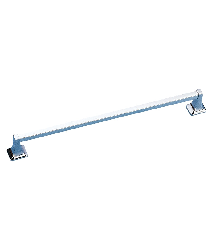 Boston Harbor Towel Bar, Chrome, Surface Mounting, 24 in