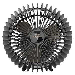 Vornado Fly Move FA1-0237-06 Rechargeable Fan, 3-Blade, 3-Speed, Black