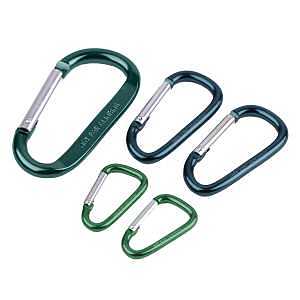 2513 CARABINER SET ANODIZED AL