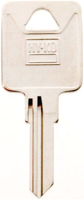 Hy-Ko 11010TM4 Key Blank, Brass, Nickel, For: Trimark Cabinet, House Locks and Padlocks