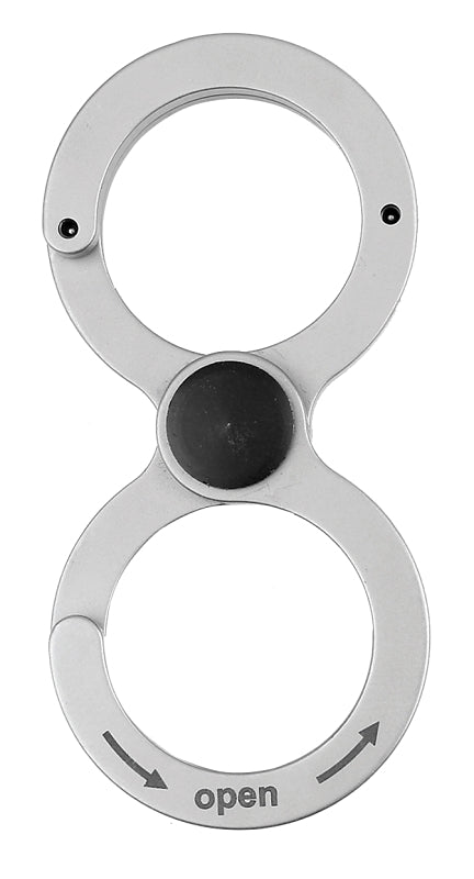 Hy-Ko KC615 Double Key Ring, Stainless Steel Case