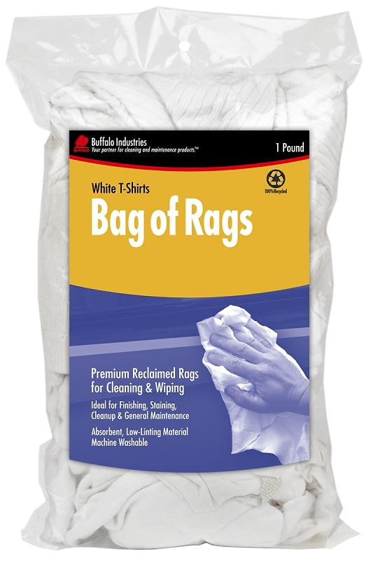 Buffalo 10521 Recycled Rag, White