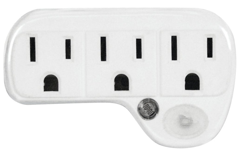 Feit Electric NL3/LED Night Light, 120 V, 0.3 W, LED Lamp, White Light, 3000 K Color Temp