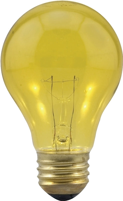 Sylvania 11713 Incandescent Bulb, 25 W, A19 Lamp, Medium Lamp Base, 2850 K Color Temp, 3000 hr Average Life