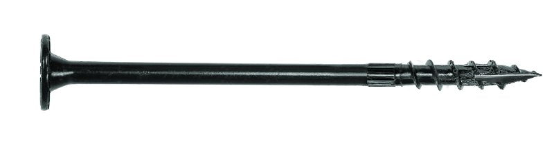 Simpson Strong-Tie Strong-Drive SDW SDW22338-R50 Screw, 3-3/8 in L, Low-Profile Head, 6-Lobe Drive, SawTooth Point