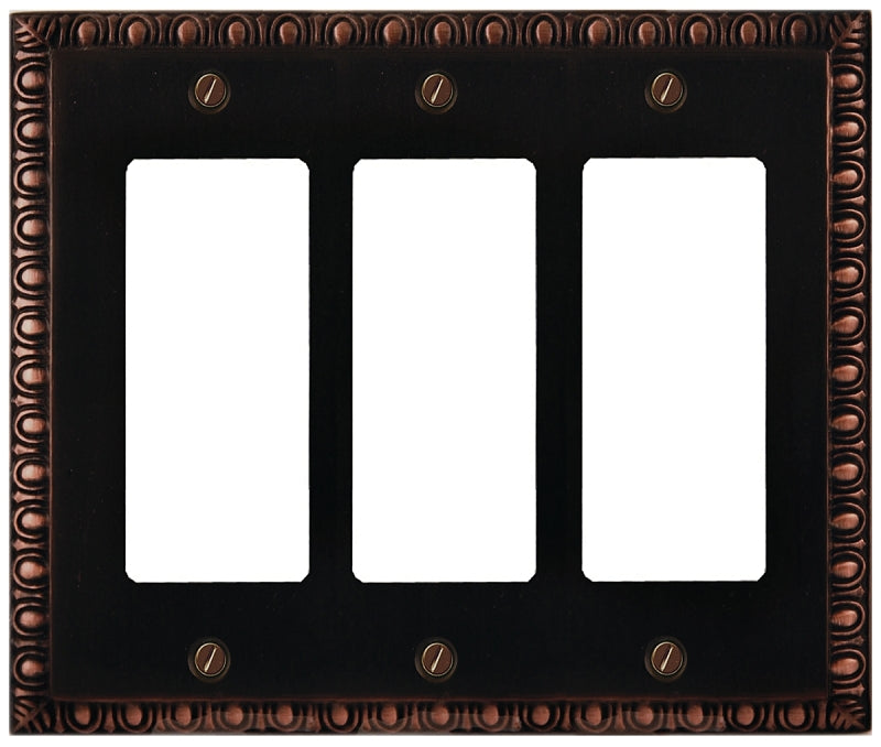 95RRR WALLPLATE TRI-ROCKER ORB