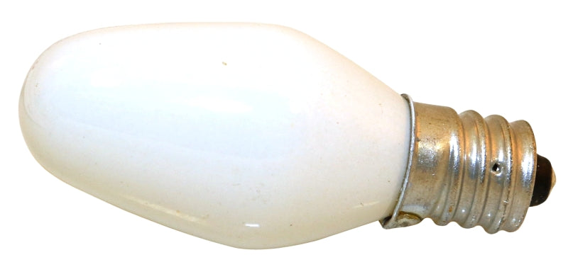 Sylvania 13544 Incandescent Lamp, 7 W, Candelabra E12 Lamp Base, 2850 K Color Temp, 3000 hr Average Life