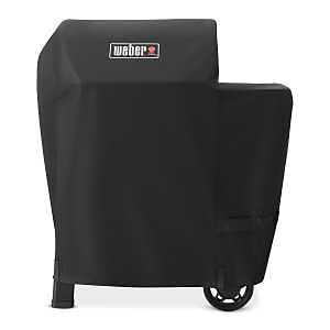 Weber 3400145 Premium Grill Cover, 38-1/2 in W, 25-1/2 in D, 47 in H, PET Plastic