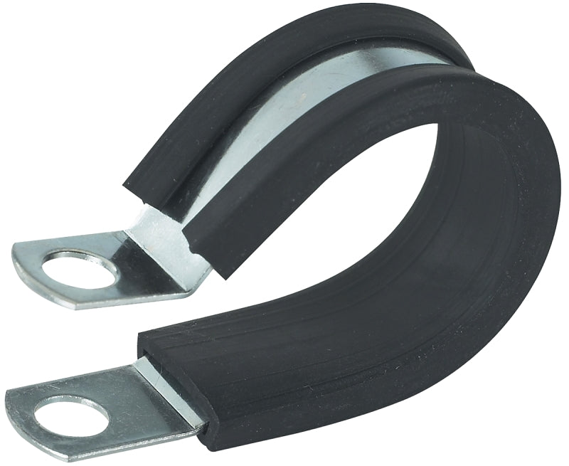 Gardner Bender PPR-1575 Cable Clamp, 3/4 in Max Bundle Dia, Rubber/Steel, Black
