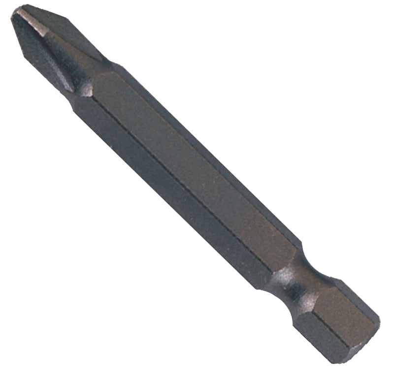 Vulcan FRV P2-2 Screwdriver Bit, #2 Drive, Phillips Drive, 1/4 in Shank, Hex Shank, 2 in L, Chrome Vanadium Steel
