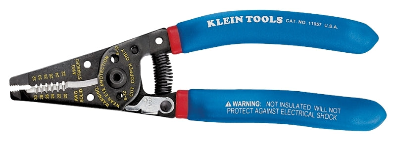 Klein Tools 11057 Wire Stripper, 20 to 32 AWG Wire, 20 to 30 AWG Solid, 22 to 32 AWG Stranded Stripping, 7-1/8 in OAL