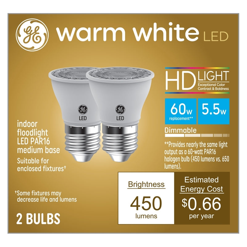 BULB DIRECTIONAL LED CLR WW 6W