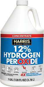 Harris HP12-128 All-Purpose Cleaner, 128 oz, Liquid, Pungent, Clear
