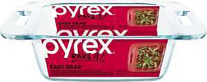 Pyrex 1085797 Baking Dish, Glass, Clear