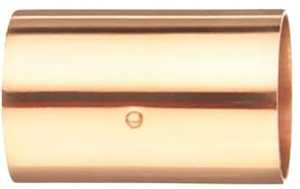 Elkhart Products 100 Series 30900 Pipe Coupling with Stop, 1/2 in, Sweat