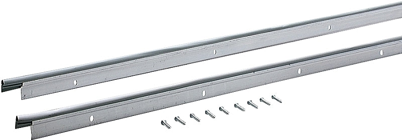 M-D 68429 Jamb Weatherstrip Kit, 7/8 in W, 1/4 in Thick, Aluminum/Vinyl