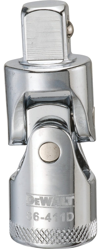 DeWALT DWMT86411OSP Universal Joint, 1/2 in Drive, Female, Male Drive, 2-11/16 in L, Chrome