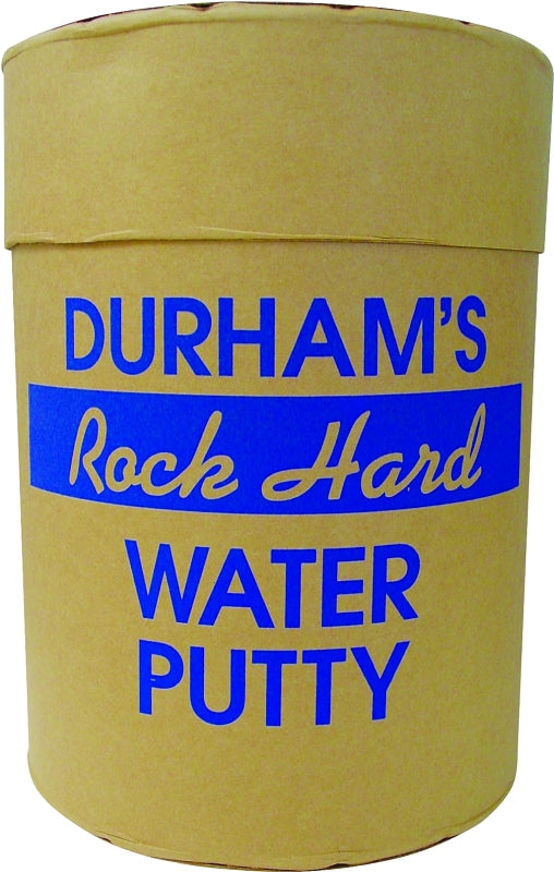 Durham's 25 Water Putty, Natural Cream, 25 lb, Can