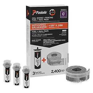 Paslode 650972 Nails Pack, 1-7/8 in L, Hot-Dipped, Screw or Ring Shank