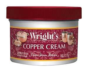 Wright's 340 Copper Cream, 8 oz Jar, Paste, Mild, Off-White