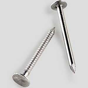 Simpson Strong-Tie S310ARN1 Roofing Nail, 3D Penny, 1-1/4 in L, Full Round Head, 10 ga Gauge, Stainless Steel