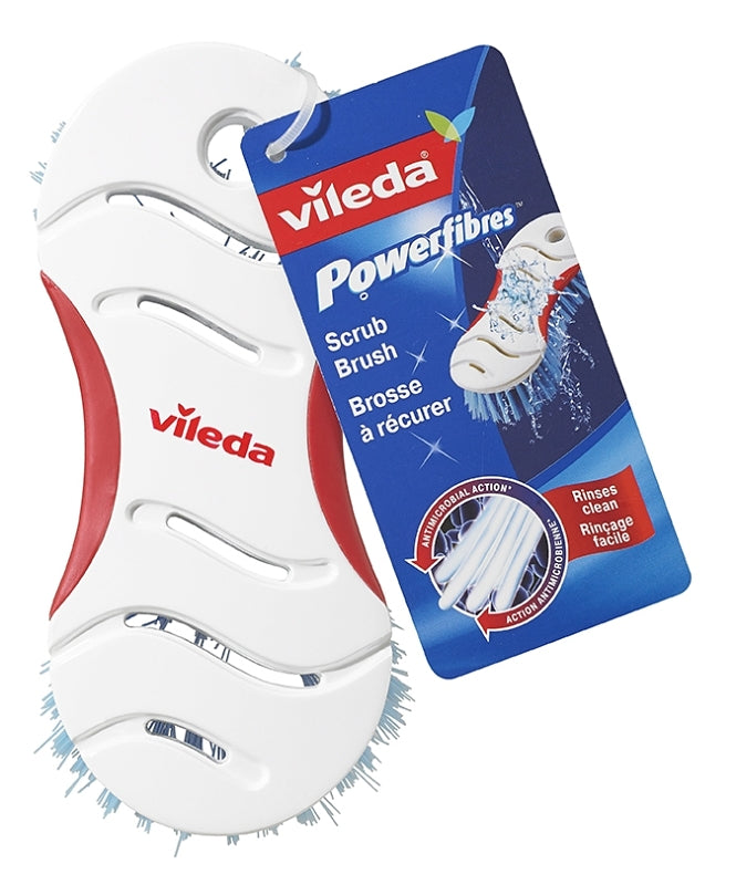 Vileda 148217 Flexible Brush, Red Handle