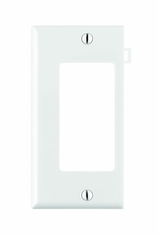 Leviton 924-PSE26-00I Wallplate, 1 -Gang, Thermoplastic Nylon, Ivory