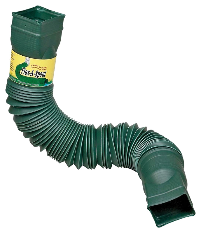 85011 FLEX A SPOUT GREEN PVC