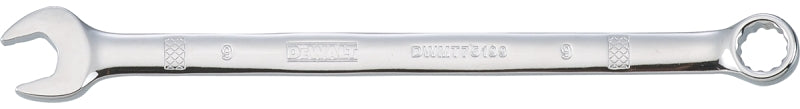 DeWALT DWMT75199OSP Combination Wrench, Metric, 9 mm Head, 5-7/8 in L, 12-Point, Chrome, Comfort-Grip Handle
