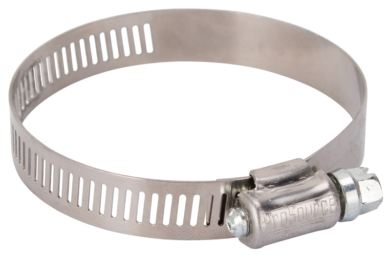 ProSource HCRAN36 Interlocked Hose Clamp, Stainless Steel, Stainless Steel