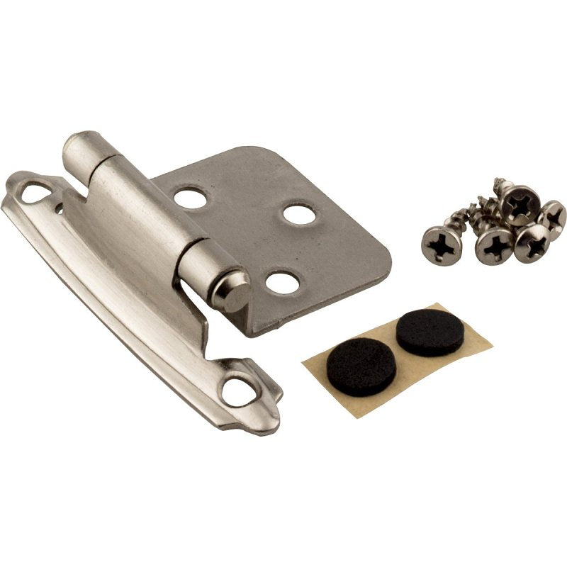 KasaWare KFHO-A-SN2 Hinge, Satin Nickel, 2/PK