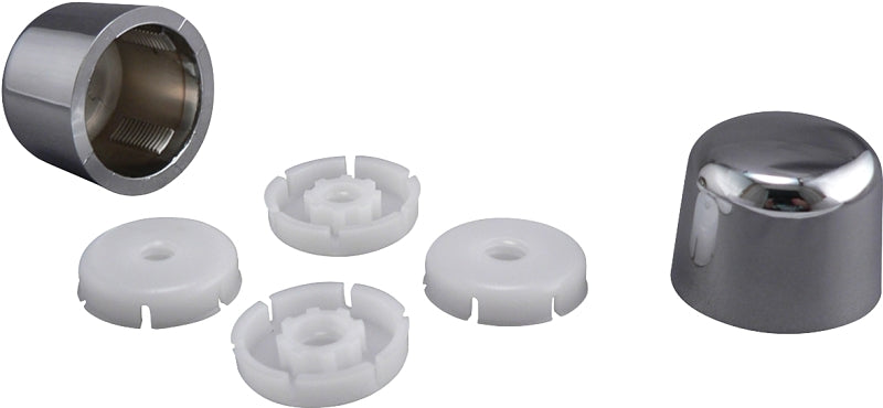 Plumb Pak PP835-30PCL Bolt Cap, Universal, Polished Chrome