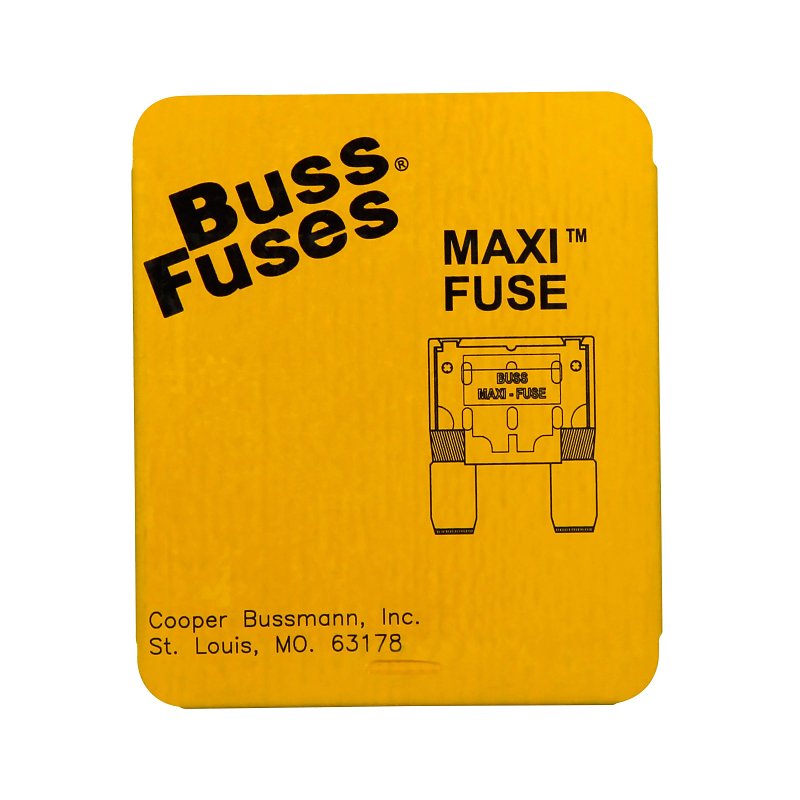 Bussmann MAXI BP/MAX-50-RP Automotive Fuse, Fast Blow Fuse, 32 VDC, 50 A, 1 kA Interrupt