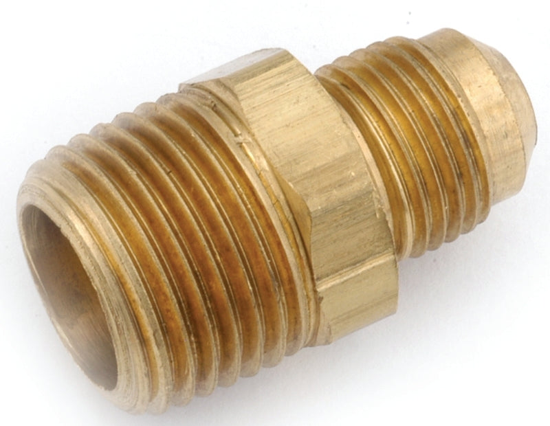 Anderson Metals 754048-0808 Connector, 1/2 in, Flare x MPT, Brass