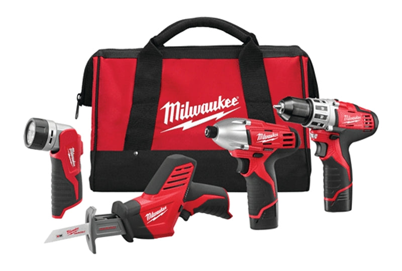 2498-24 4-TOOL M12 COMBO KIT