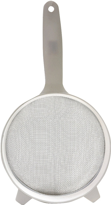 Norpro 2138 Strainer, Stainless Steel, 8-1/2 in Dia, Plastic Handle