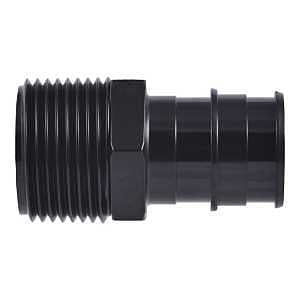SharkBite UA134A5 Expansion Reducing Coupling, 3/4 in, Barb, Plastic, Black, 80, 100, 160 psi Pressure