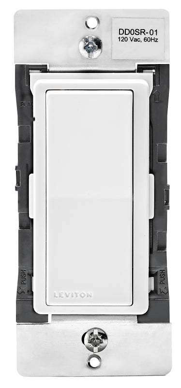 Leviton R01-DD0SR-01M Switch Remote Dimmer, 3 -Way, 120/277 VAC, 60 Hz, Bluetooth, Hardwired