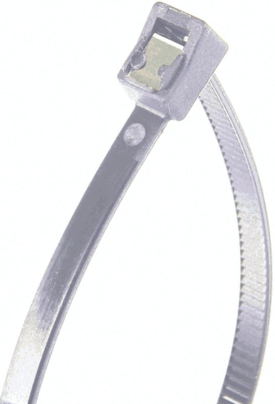 Gardner Bender 46-311SC Cable Tie, Double-Lock Locking, 6/6 Nylon, Natural