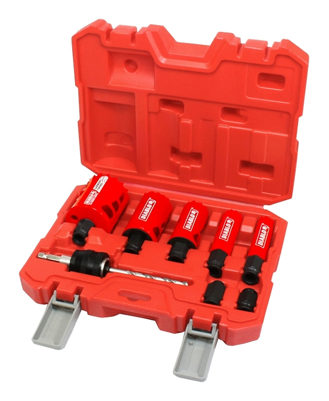 Diablo DHS09SGPCT Hole Saw Set, 9-Piece