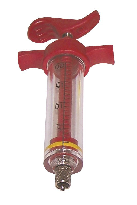 Neogen 9812 Syringe, 20 cc, Nylon, Red