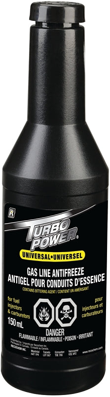 Turbo Power 15-356 Gas Line Anti-Freeze, 150 mL Bottle