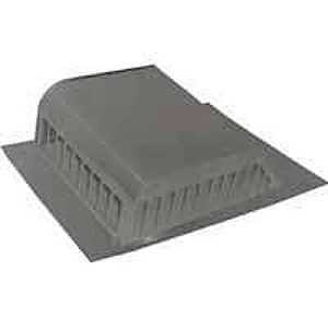 Lomanco LomanCool 750SWB Static Roof Vent, 16 in OAW, 50 sq-in Net Free Ventilating Area, Aluminum, Weathered Bronze