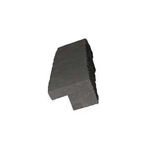 DuraKwik Stone 2002G Stone Trim, 48 in L, 2 in W, 4 in Thick, Gray