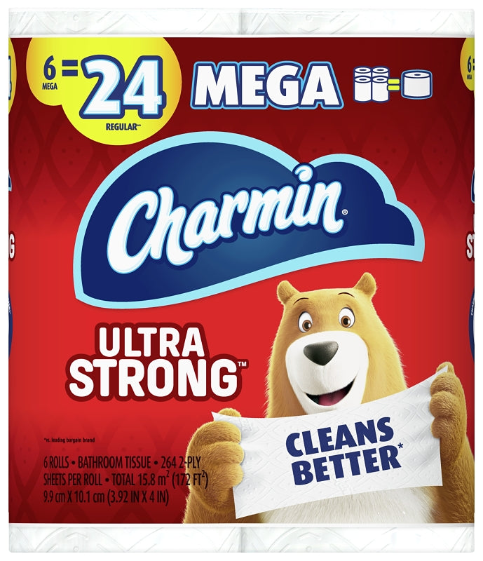 Charmin Ultra Strong 61111 Toilet Paper, Paper