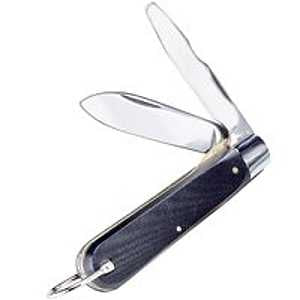 Gardner Bender KF-200 Electricians Knife, Carbon Steel Blade, Black Handle