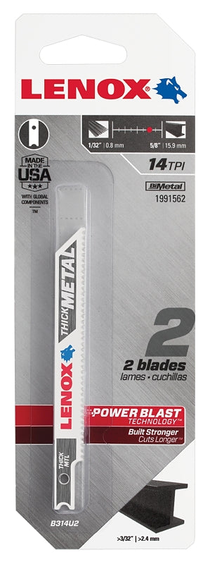 B314U2 JIG BLD U-SHK 14T 3-5/8